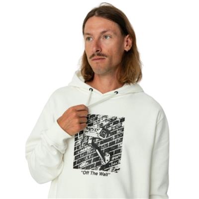 Vans Surveillance Po VN000HP9FS81 Beyaz Sweatshirt