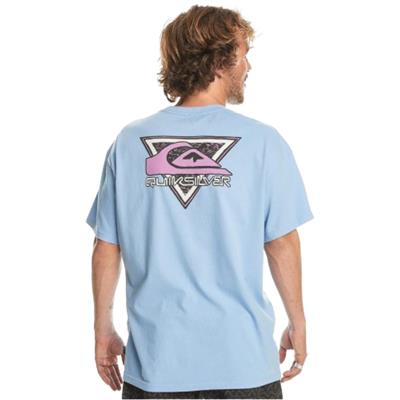Quiksilver Take Us Back Logo Ss EQYZT07654-34051 Mavi Tişört