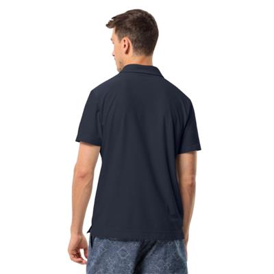 Jack Wolfskin Terral Polo M 1809711-1010 Mavi Tişört