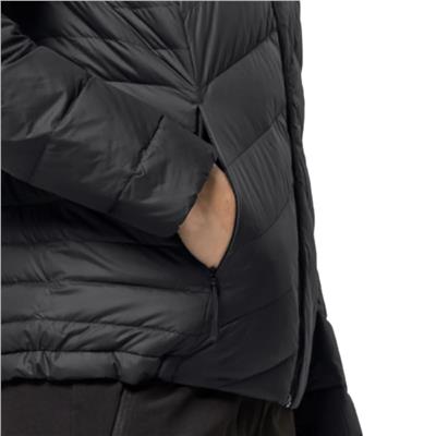 Jack Wolfskin Thundra Down Hoody 1206642-6000 Siyah Mont&Ceket