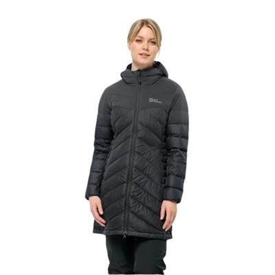 Jack Wolfskin Tundra Down Coat 1207751-6000 Siyah Mont&Ceket