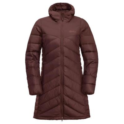 Jack Wolfskin Tundra Down Coat 1207751-2866 Bordo Mont&Ceket