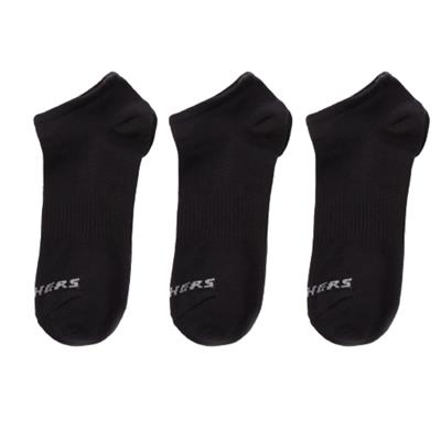 Skechers U Low Cut 3 Pack Sock S212300-001 Siyah Çorap