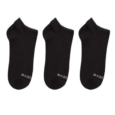 Skechers U Low Cut 3 Pack Sock S212300-001 Siyah Çorap