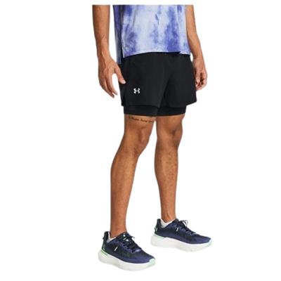 Under Armour Ua Launch 5 2-In-1 Shorts 1382640-001 Siyah Şort