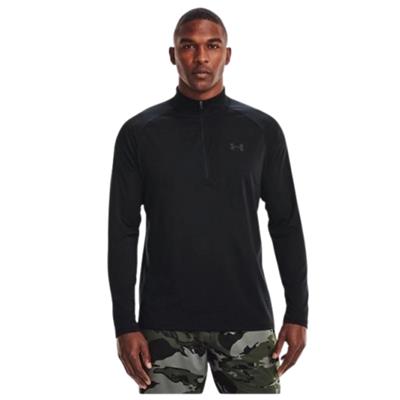 Under Armour Ua Tech 2.0 1/2 Zip 1328495-001 Siyah Tişört