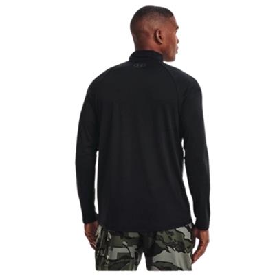 Under Armour Ua Tech 2.0 1/2 Zip 1328495-001 Siyah Tişört