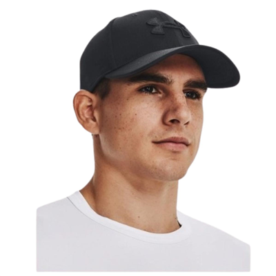 Under Armour M Blitzing Low Str 1376700-002 Siyah Şapka