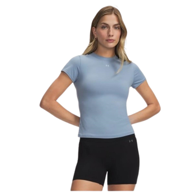 Under Armour Motion Fitted Ss 6013774-448 Mavi Tişört