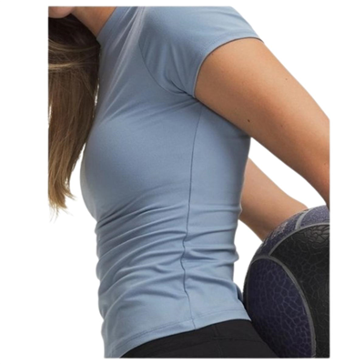 Under Armour Motion Fitted Ss 6013774-448 Mavi Tişört