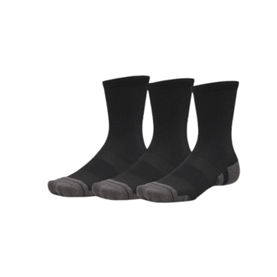 Under Armour New Ua Perf Tech 3Pk Crew 6015139-008 Siyah Çorap