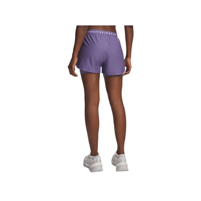 Under Armour Tech Play Up 2İn1 Shorts 1389895-520 Mor Şort