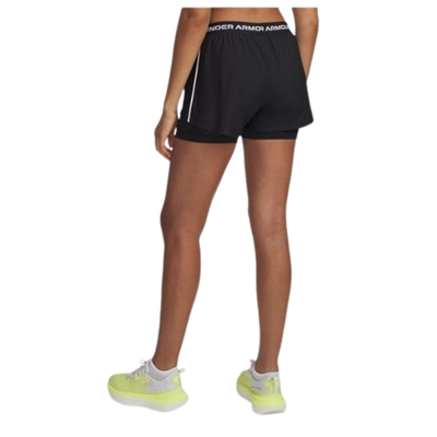 Under Armour Tech Play Up 2İn1 Shorts 1389895-001 Siyah Şort