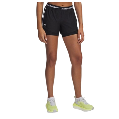 Under Armour Tech Play Up 2İn1 Shorts 1389895-001 Siyah Şort