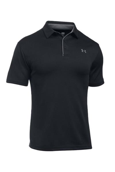 Under Armour Tech Polo 1290140-001 Erkek Siyah Tişört