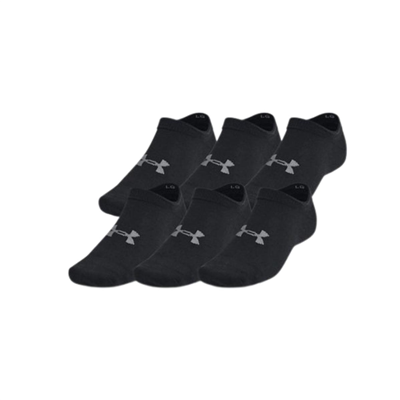 Under Armour Ua Essential No Show 6Pk 1382611-001 Siyah Çorap