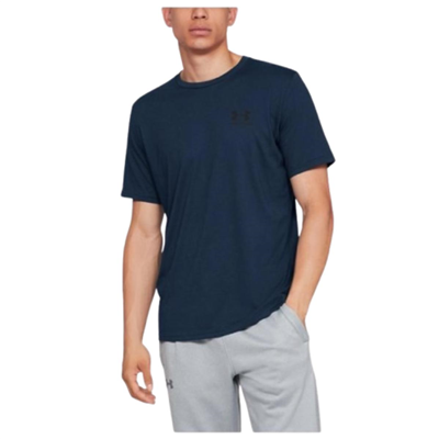 Under Armour Ua M Sportstyle Lc Ss 1326799-408 Mavi Tişört