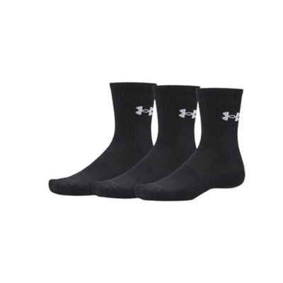 Under Armour Ua Performance Cotton 3P Crw 6009685-008 Siyah Çorap