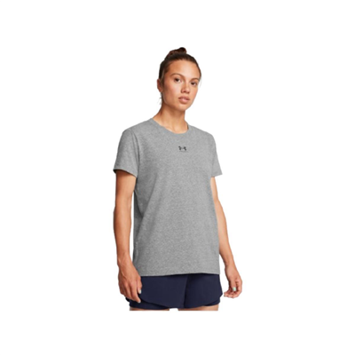 Under Armour Ua Rival Core SS 1383648-025 Gri Tişört