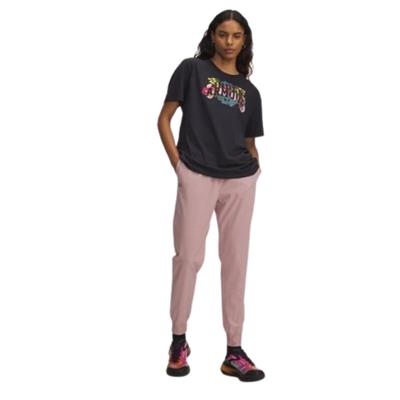 Under Armour Ua Rival Hi Rise Woven Pant 1382727-673 Pembe Eşofman Altı