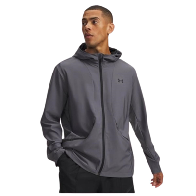 Under Armour Ua Unstoppable Woven Jacket 6014621-025 Gri Ceket