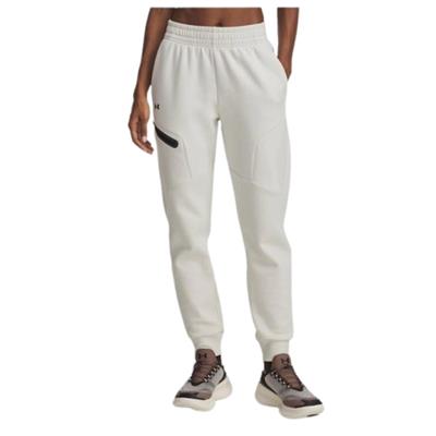 Under Armour Unstoppable Flc Jogger 1379846-110 Beyaz Eşofman Altı