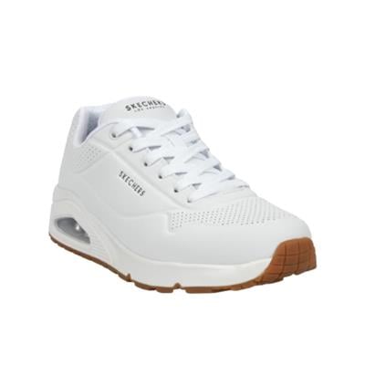 Skechers Uno  -  Stand On Air 52458-WHT Beyaz Günlük Sneaker Ayakkabı