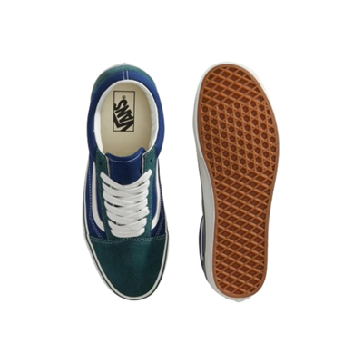 Vans Old Skool VN000D7ZFRJ1 Yeşil Günlük Sneaker Ayakkabı