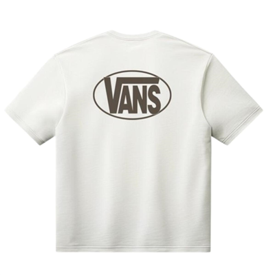 Vans Oval Logo Loose SS Tee VN0010FEFS81 Beyaz Tişört