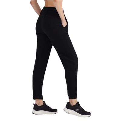 Skechers W 2Xı-Lock Slim Sweatpant S232201-001 Siyah Eşofman Altı