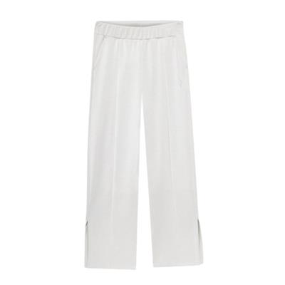 Skechers W Lounge Regular Wide Leg Sweatpant S2510057-035 Gri Eşofman Altı