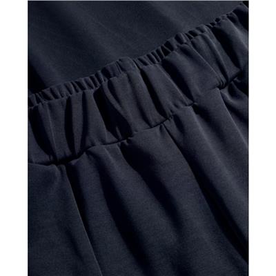 Skechers W Lounge Regular Wide Leg Sweatpant S2510057-001 Siyah Eşofman Altı