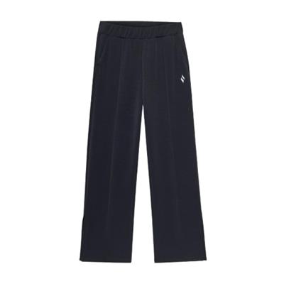 Skechers W Lounge Regular Wide Leg Sweatpant S2510057-001 Siyah Eşofman Altı