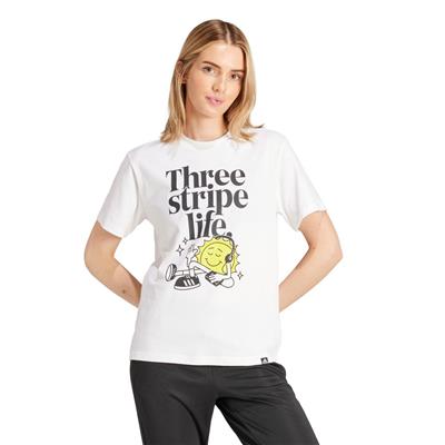 Adidas W Posıtıve T IX6455 Beyaz Tişört