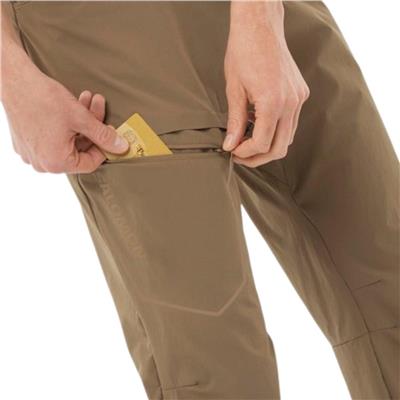 Salomon Wayfarer Pants M LC2216600 Kahverengi Eşofman Altı