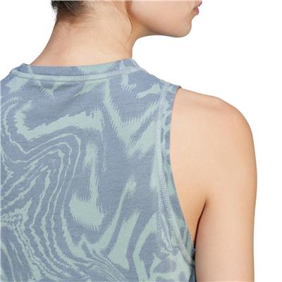 Adidas We Mın Aop Tank JE6155 Yeşil Tişört