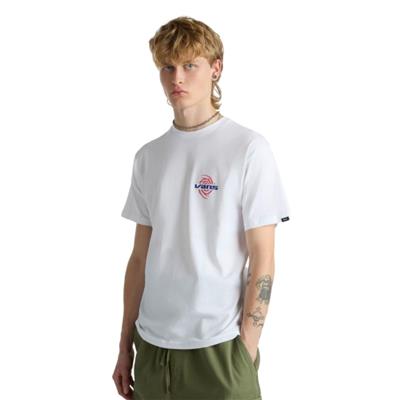 Vans Wormhole Warped Ss Tee VN000G44WHT1 Beyaz Tişört
