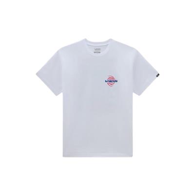 Vans Wormhole Warped Ss Tee VN000G44WHT1 Beyaz Tişört