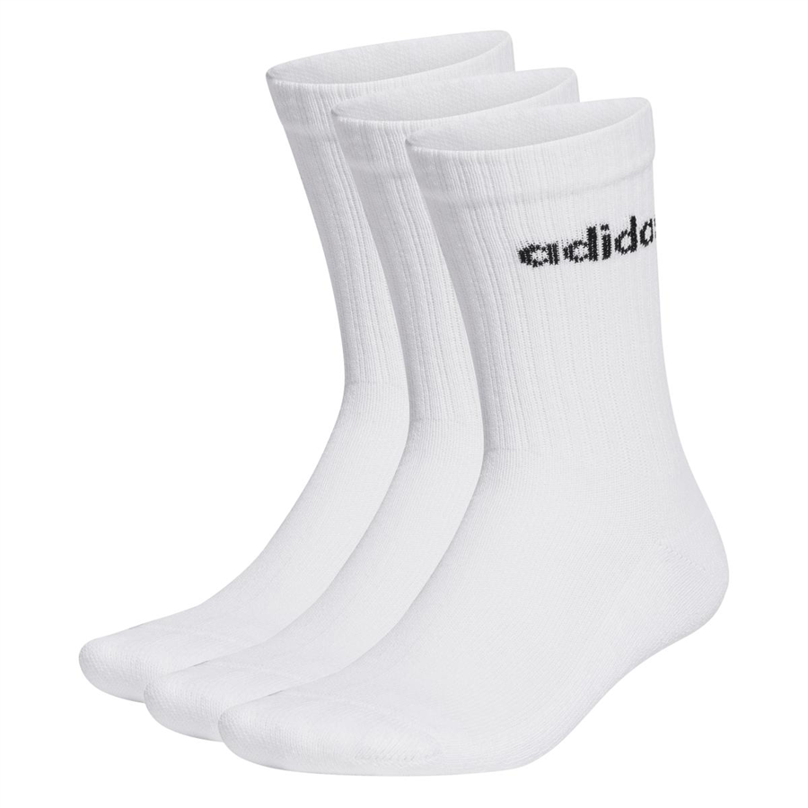 Adidas C LIN CREW 3P HT3455 Beyaz Çorap