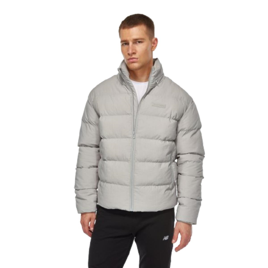 New Balance Nb Lifestyle Men Jacket MNJ3430-AG Gri Mont