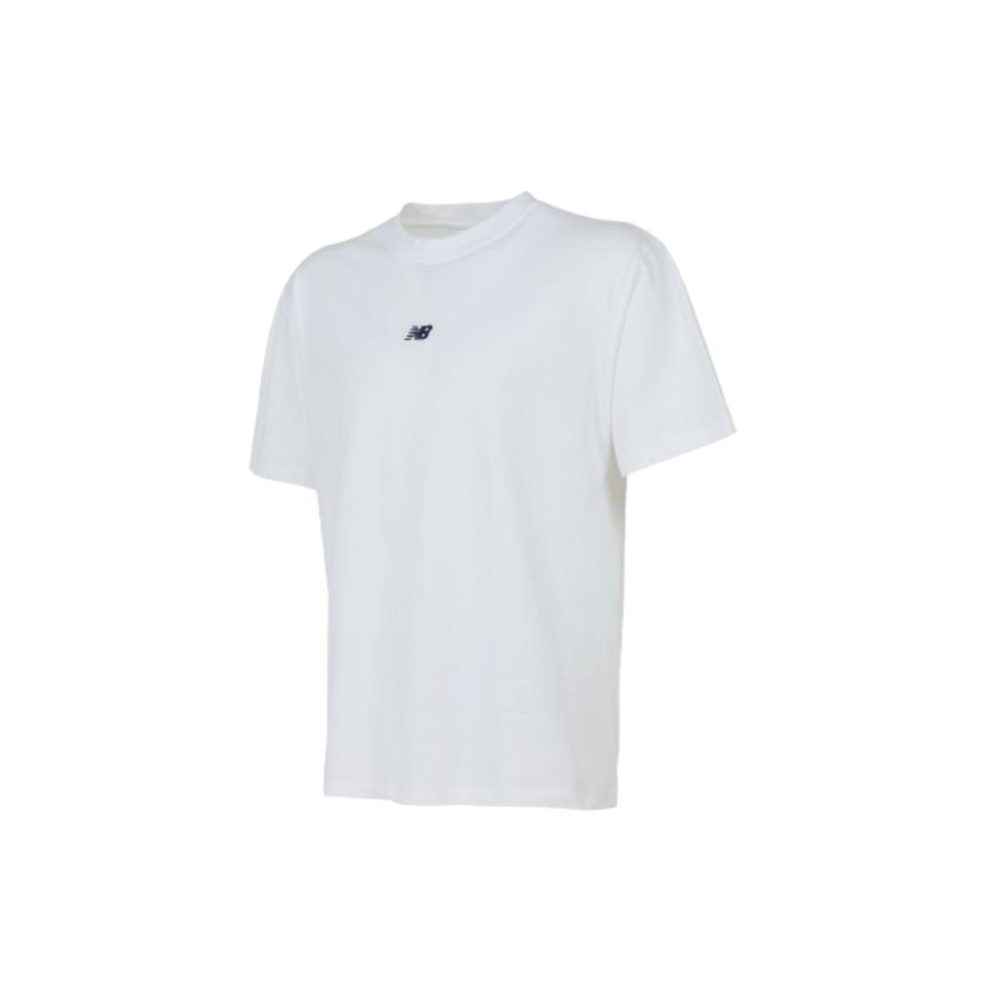 New Balance Nb Lifestyle Men T-shirt MNT3618-WT Beyaz Tişört