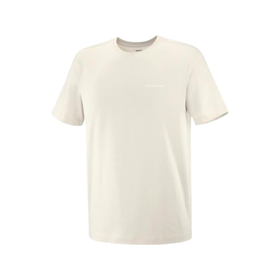Salomon Salomon Logo Tee M LC2526300  Bej Tişört