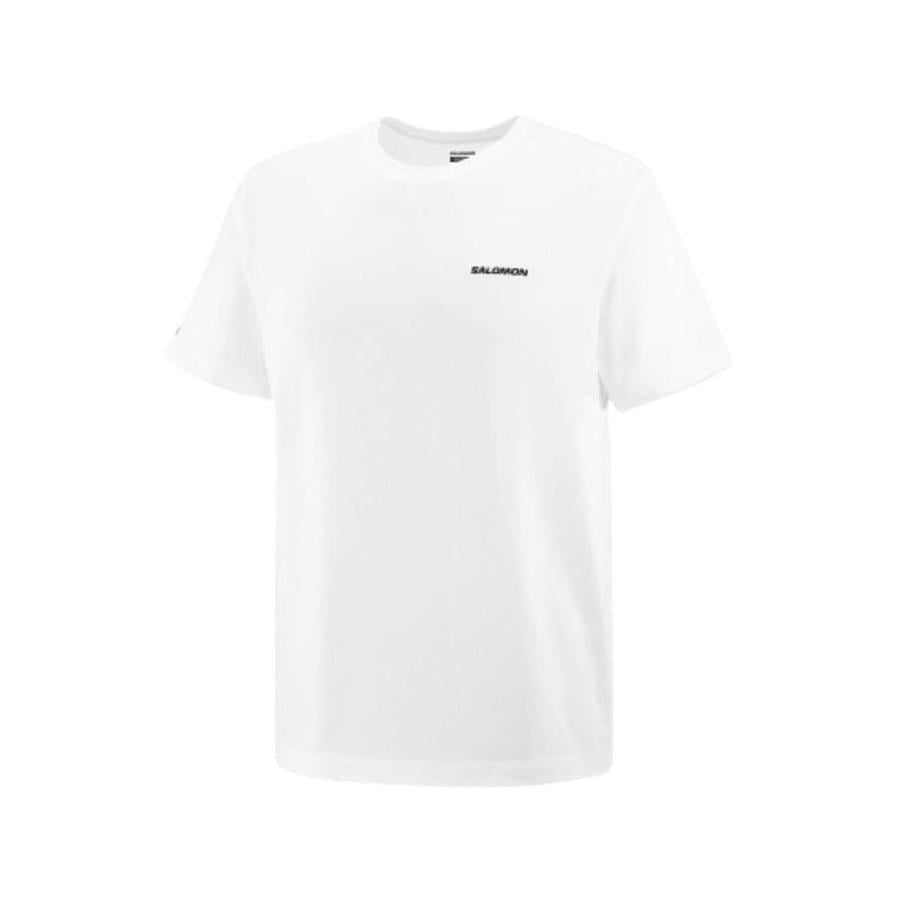 Salomon Salomon Logo Tee M LC2526400 Beyaz Tişört