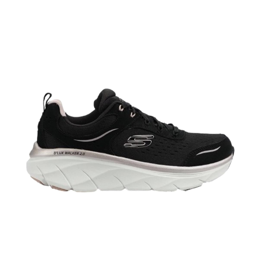 Skechers D'Lux Walker 2.0 - Gradient Glam 150103-BKRG Siyah Koşu&Yürüyüş Ayakkabısı