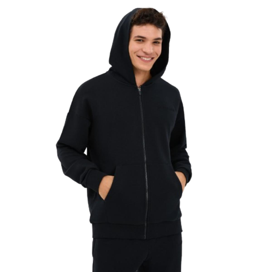 Skechers M Essential Full Zip Hoodie Sweatshirt S2610014-3817 Siyah Sweatshirt