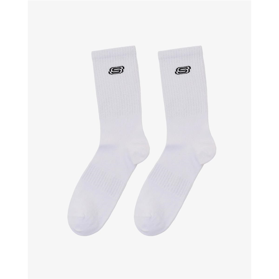 Skechers U Crew 2 Pack Socks S2520318-2325 Beyaz Çorap