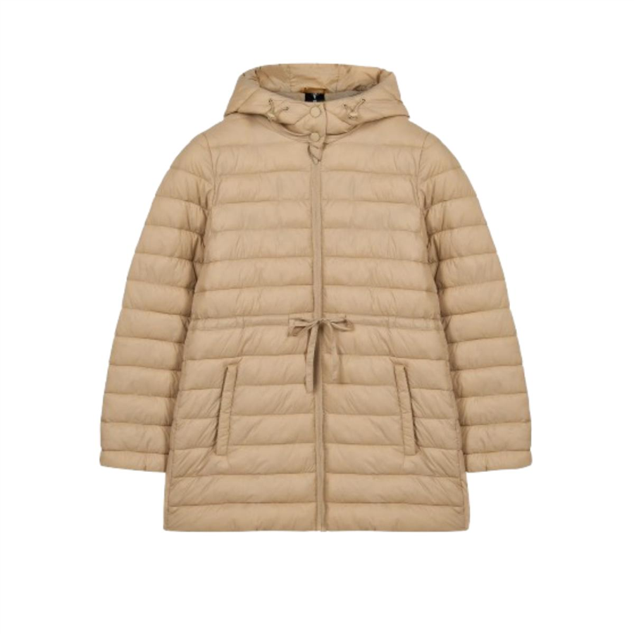 Skechers W Padded Long Light Jacket S2520206-1345 Bej Ceket