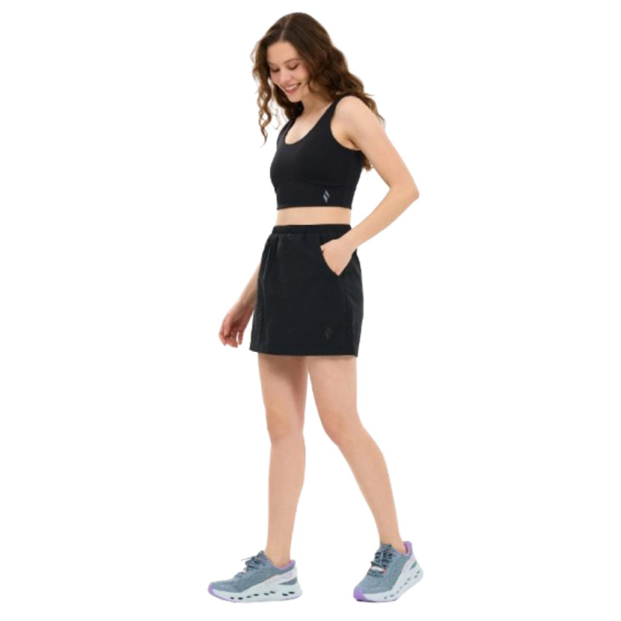 Skechers W Skort Skirt Short S2610138-3817 Siyah Şort