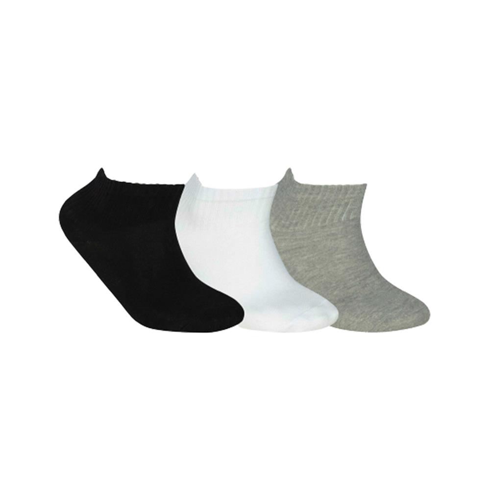 U NoPad Mid Cut 3 Pack Sock