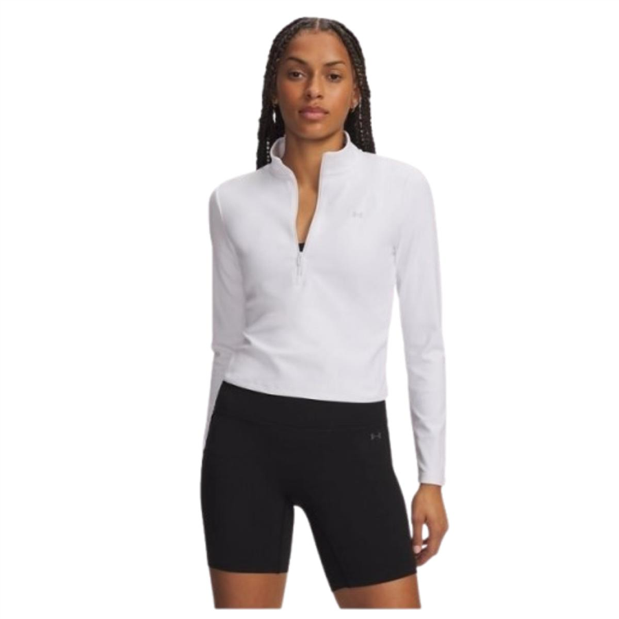 Under Armour Motion 1/2 Zip 6013775-100 Beyaz Tişört
